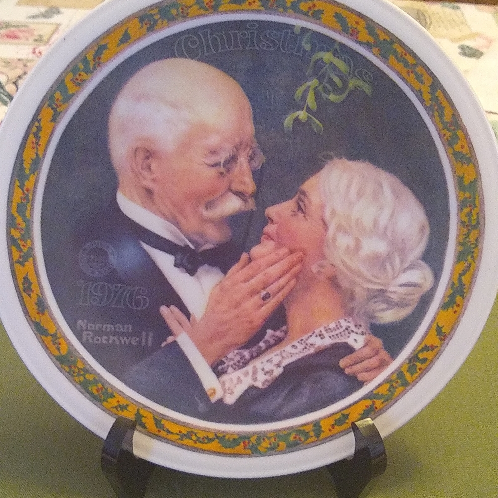 Norman Rockwell plate